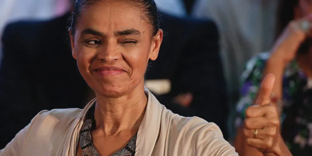 Marina Silva (Rede) é a favorita para vencer as eleições presidenciais, segundo site/Foto: Reprodução Viomundo