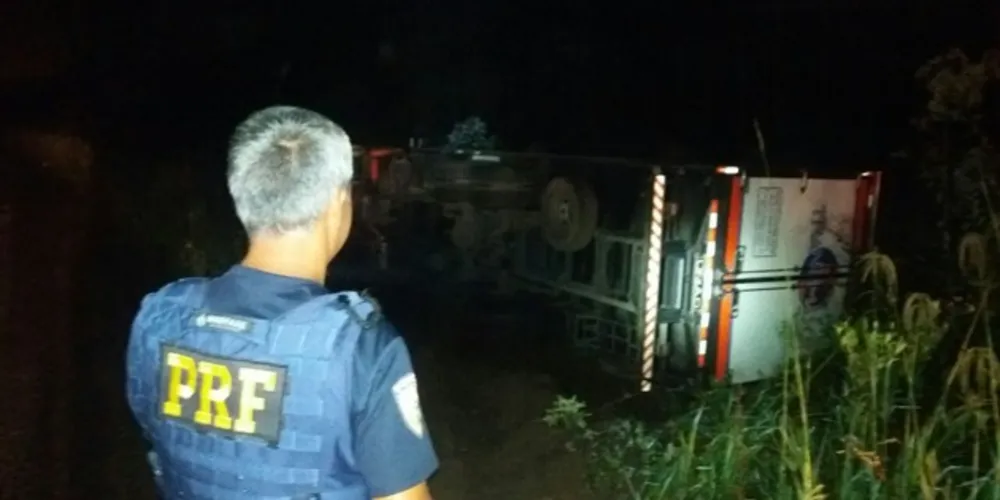 Apesar do susto, motorista sofreu apenas lesões leves