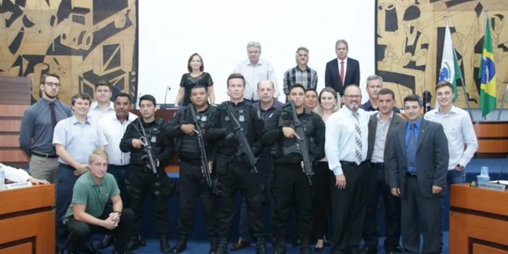 Imagem ilustrativa da imagem Equipe do SOE visita a Câmara de Vereadores