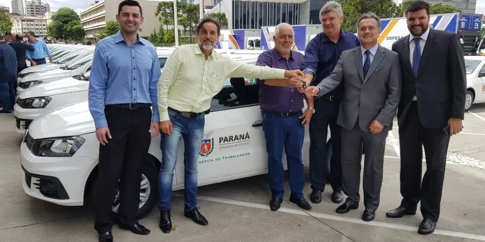 Imagem ilustrativa da imagem Jaguariaíva recebe veículo para a Agência do Trabalhador