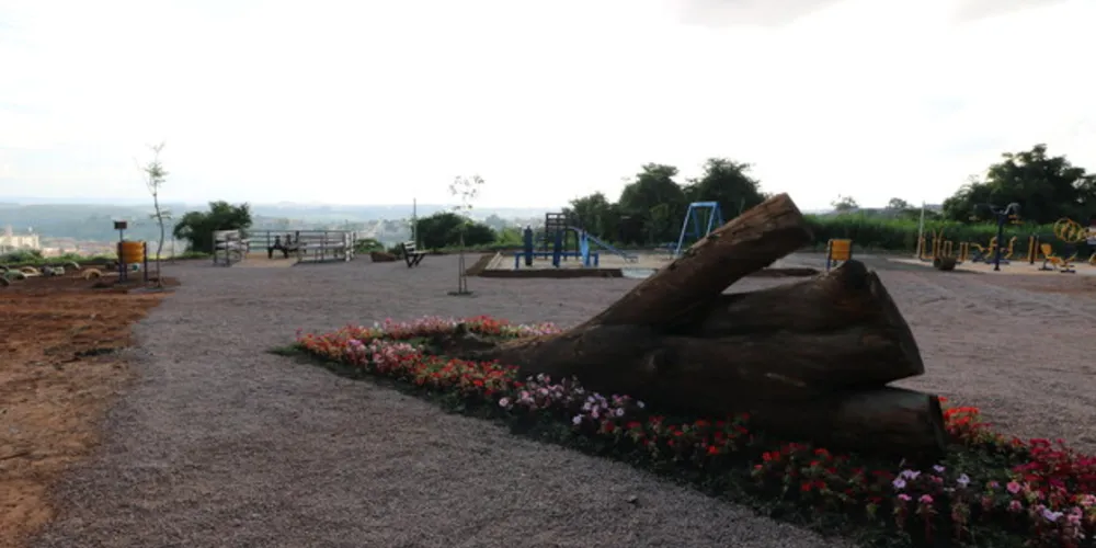 Praça terá mirante para região da Ronda e Santa Paula