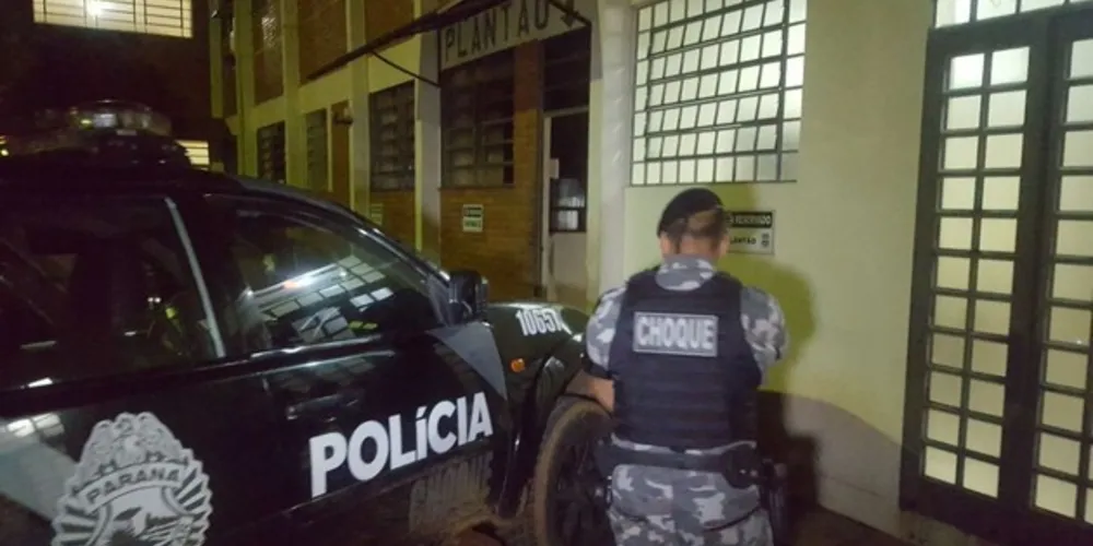 Homem foi detido e encaminhado para a 13ª SDP em Ponta Grossa