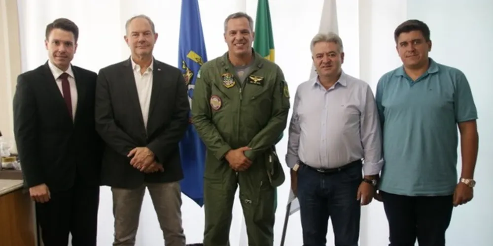 Presidente da Câmara foi convidado para inauguração da base aérea