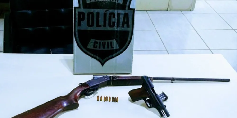 Imagem ilustrativa da imagem Polícia Civil apreende armas em 'Operação Urano'