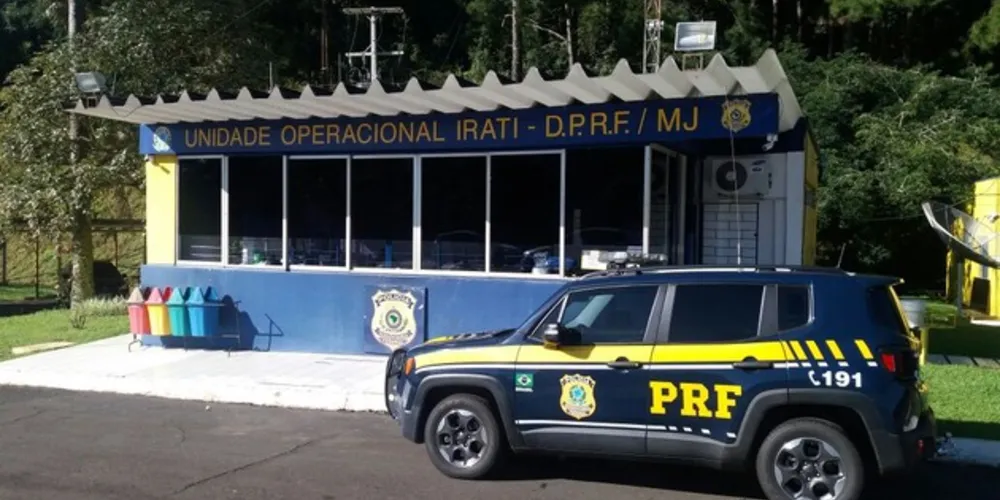 Suspeito foi preso durante abordagem de rotina na BR-277
