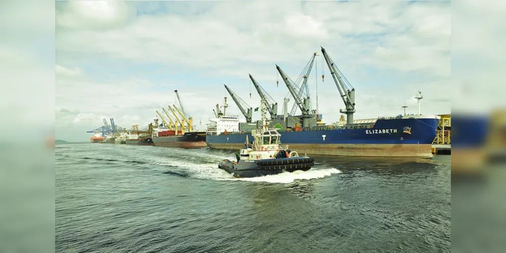 Imagem ilustrativa da imagem Porto de Paranaguá completa 83 anos com melhor desempenho