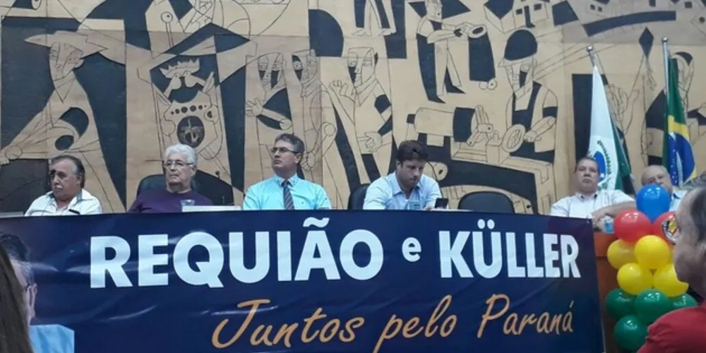 Evento na Câmara Municipal contou com as presenças do senador Roberto Requião, e do deputado estadual Requião Filho