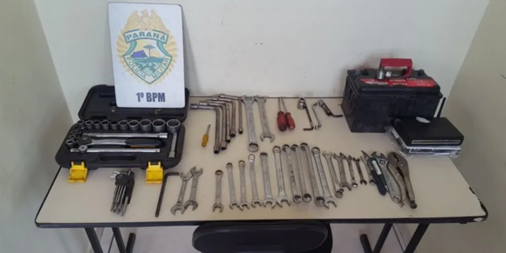 Objetos recuperados estão na sede da 13ª Subdivisão Policial