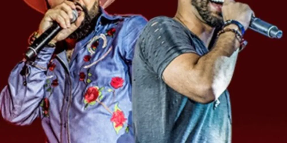 O show da dupla será realizado neste sábado, em Ponta Grossa/ Foto: Divulgação