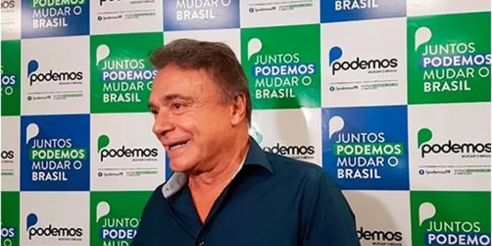 Alvaro Dias (PR) foi lançado pelo Podemos como pré-candidato à Presidência da República