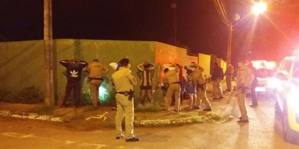 Cinco pessoas foram detidas durante a operação