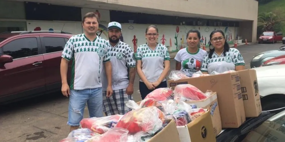 Imagem ilustrativa da imagem Torcida organizada realiza ação solidária para a Páscoa