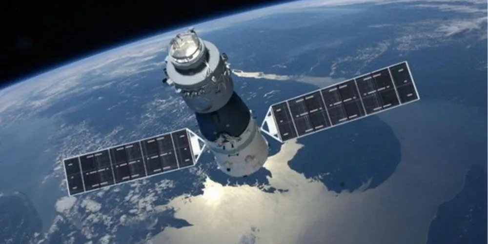 Estação Tiangong-1/Foto: Divulgação Engenharia espacial chinesa