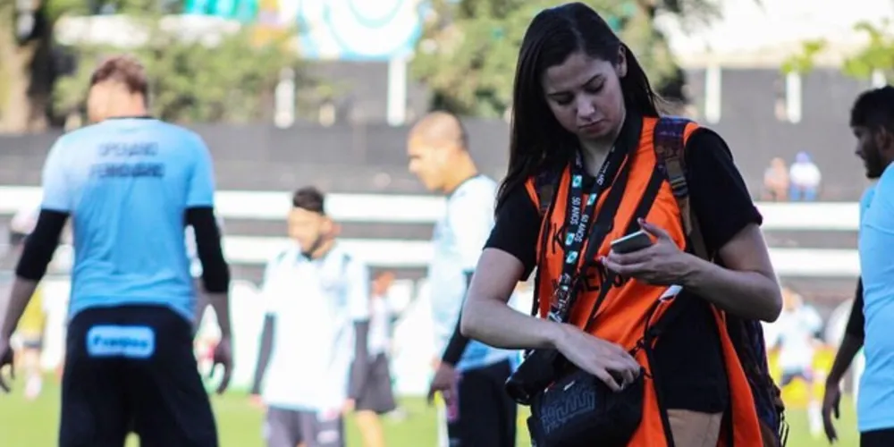 Bianca Machado foi vítima de torcedores de Iraty ao final do jogo ocorrido no Emílio Gomes