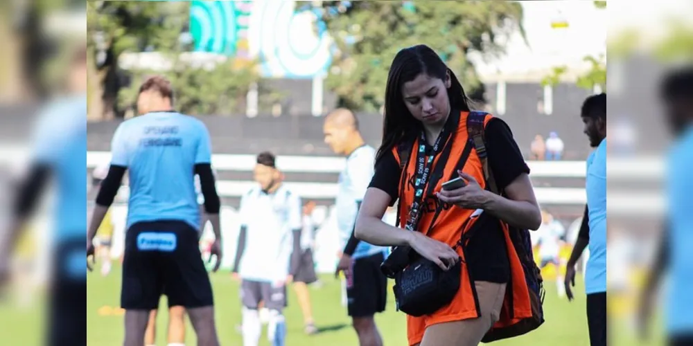 Bianca Machado foi vítima de torcedores de Iraty ao final do jogo ocorrido no Emílio Gomes