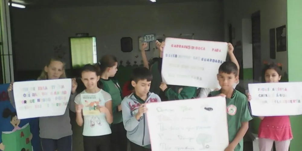 Imagem ilustrativa da imagem Alunos vão à Prefeitura conscientizar sobre a Dengue