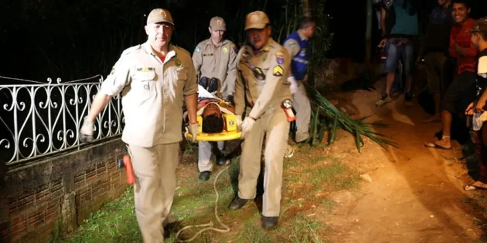 Homem sofreu lesões consideradas graves, mas sem risco de morrer