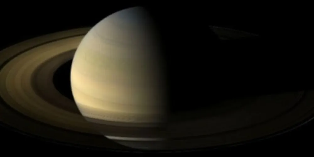 É a melhor época para ver os anéis de Saturno/Foto: Divulgação Nasa