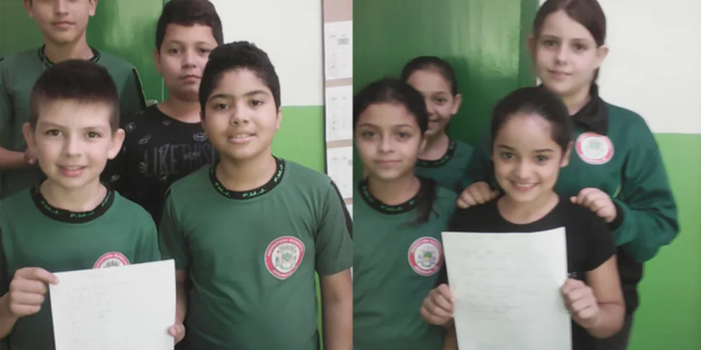 Imagem ilustrativa da imagem Estudantes criam poemas em Jaguariaíva