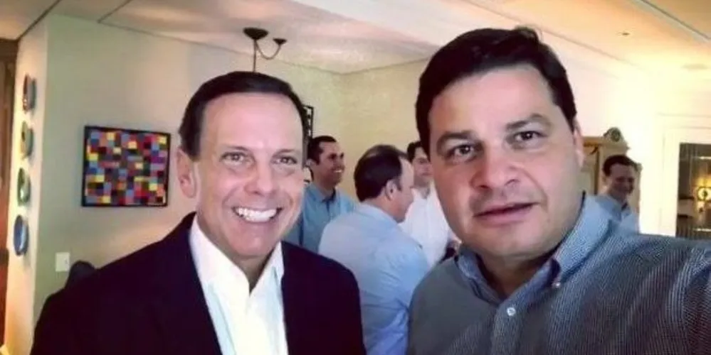 Imagem ilustrativa da imagem Sandro Alex participa de almoço com João Dória em SP