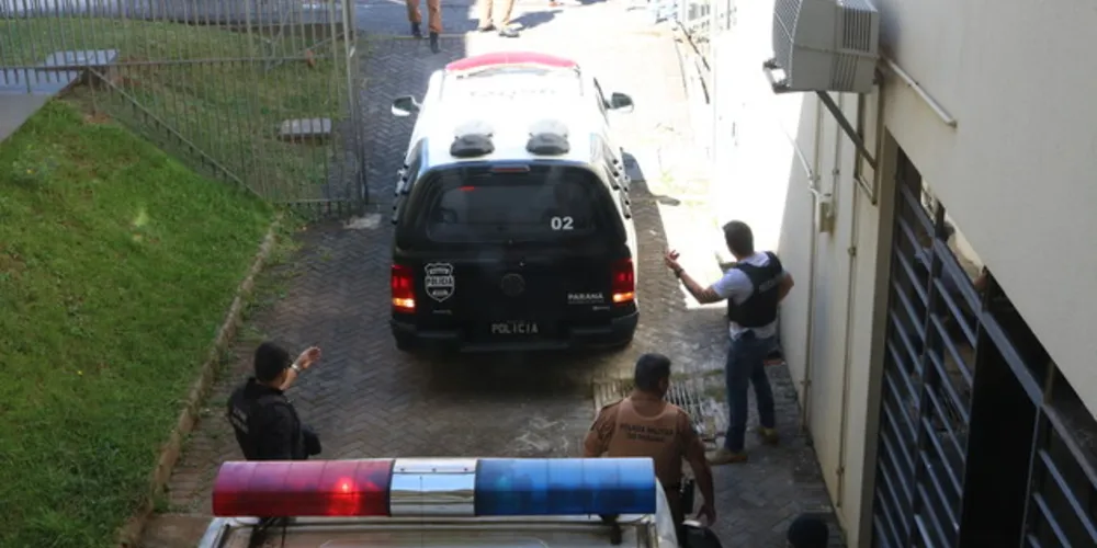 Imagem ilustrativa da imagem Suspeito de matar a ex é levado ao Fórum de PG