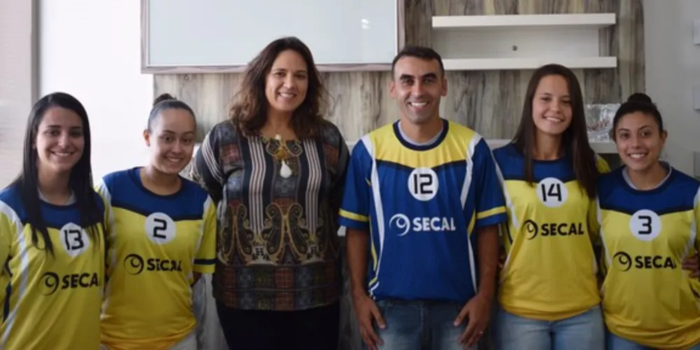 Imagem ilustrativa da imagem Secal fecha parceria com futsal feminino de PG