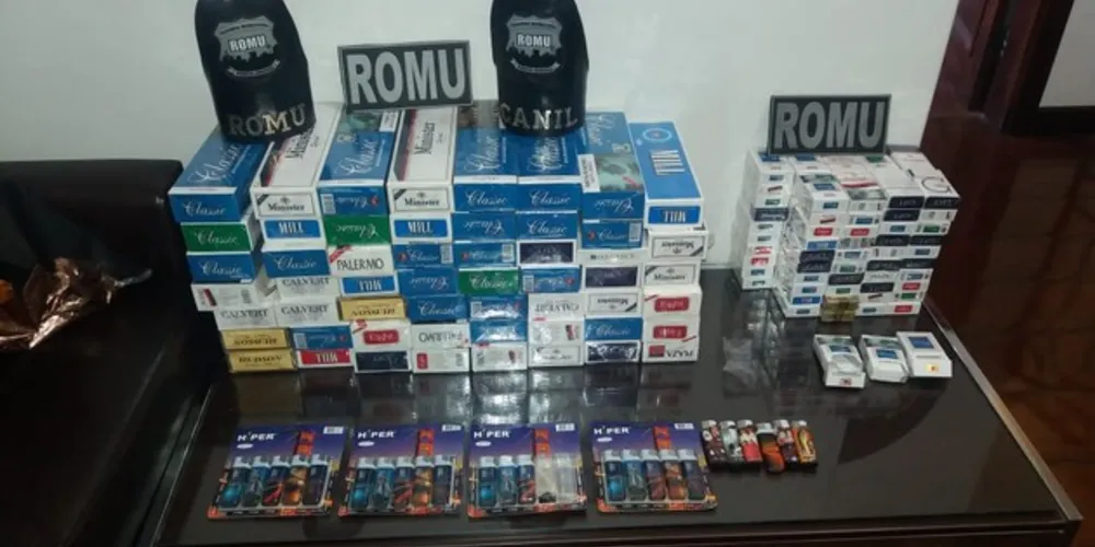 Imagem ilustrativa da imagem GM faz arrastão em comércio ilegal de cigarros no Centro