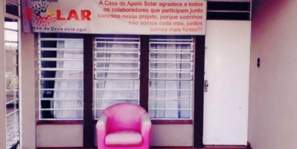 A casa de Apoio Solar fica na Rua Balduíno Taques, 1340/Foto: Reprodução Jaqueline