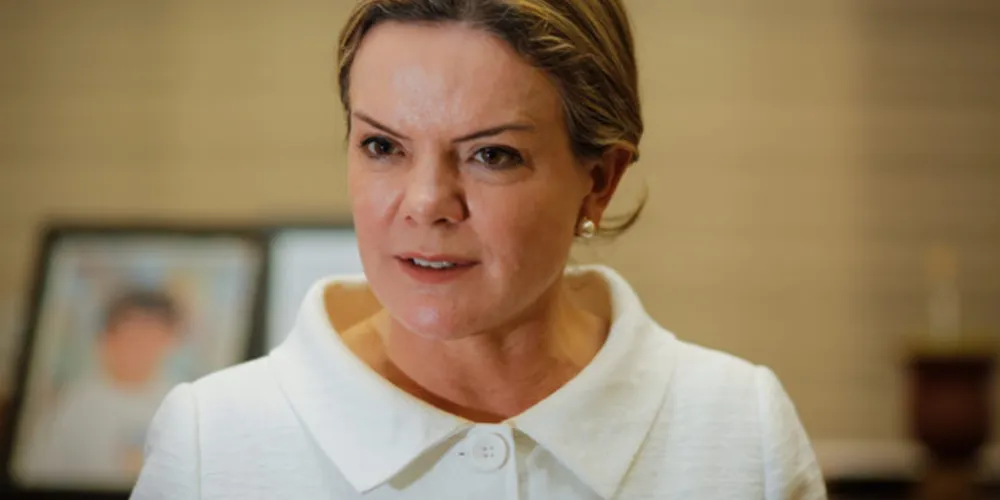 Para Gleisi, o “incômodo” com a Al Jazeera só pode ser reputado à “ignorância e xenofobia” com o povo árabe/Foto: Reprodução Poder360 