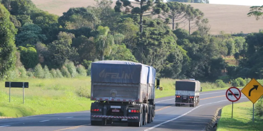 Imagem ilustrativa da imagem Transporte da safra eleva faturamento de empresas na região