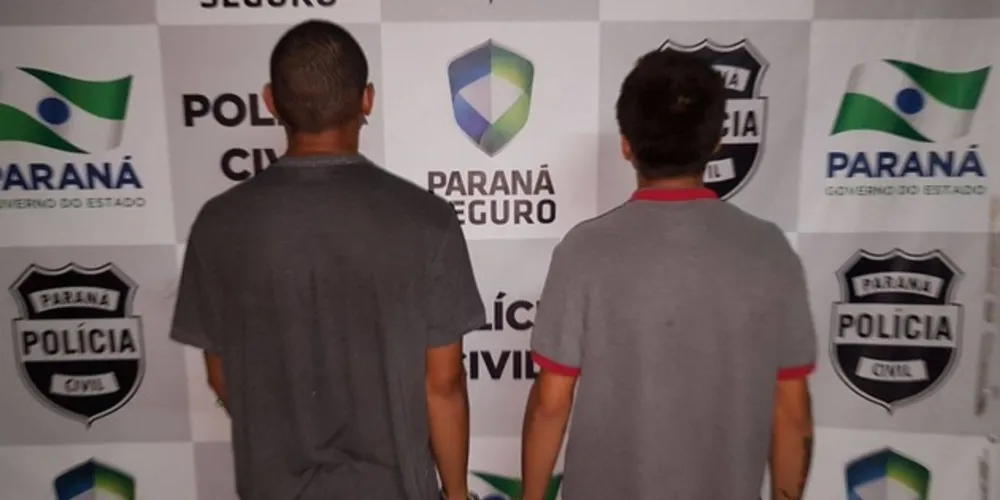 Imagem ilustrativa da imagem Dois são presos por homicídio em Telêmaco Borba