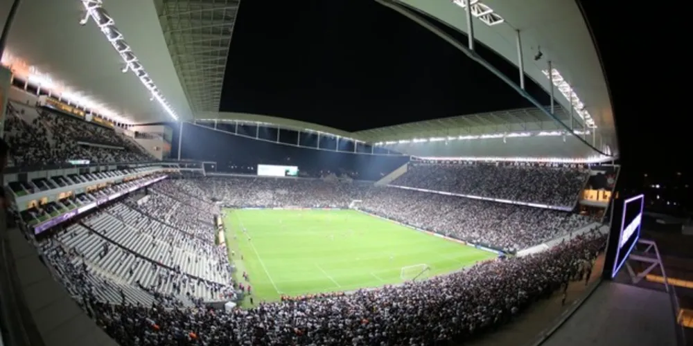 Mais de 34 mil torcedores compareceram na Arena Corinthians