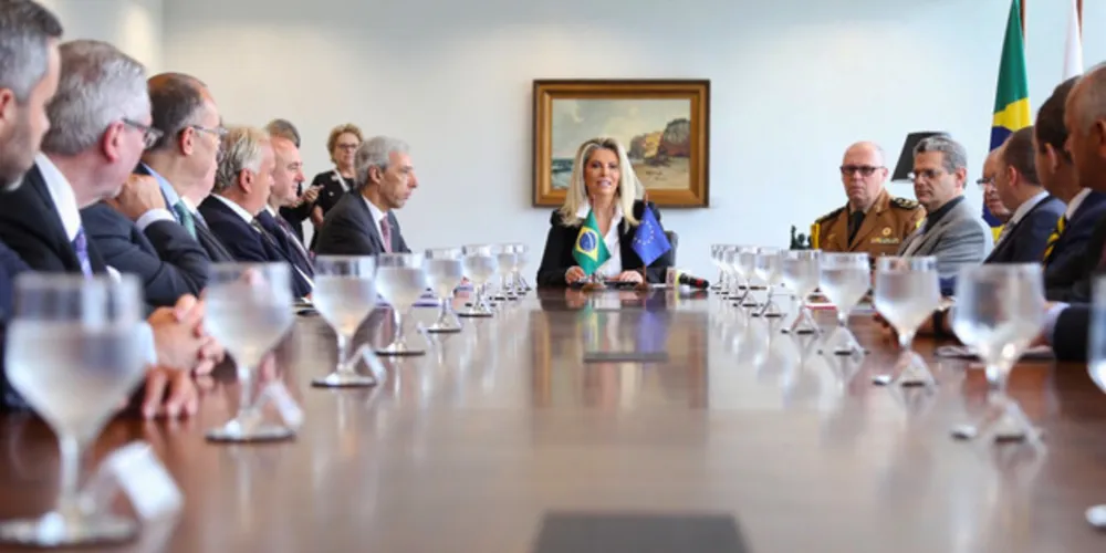 Imagem ilustrativa da imagem Cida recebe embaixadores e reforça interesse em cooperação