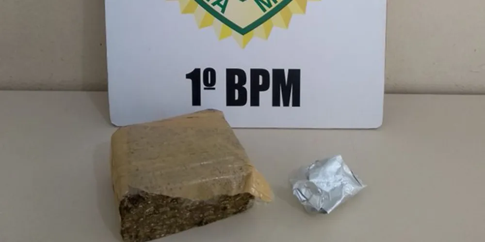 Imagem ilustrativa da imagem PM apreende 200 gramas de maconha com adolescente