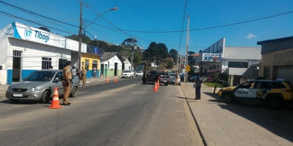 Imagem ilustrativa da imagem PM reforça fiscalização no Centro de Castro