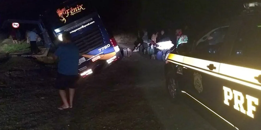 Apesar do susto, ninguém ficou ferido e bandidos fugiram sem levar nada
