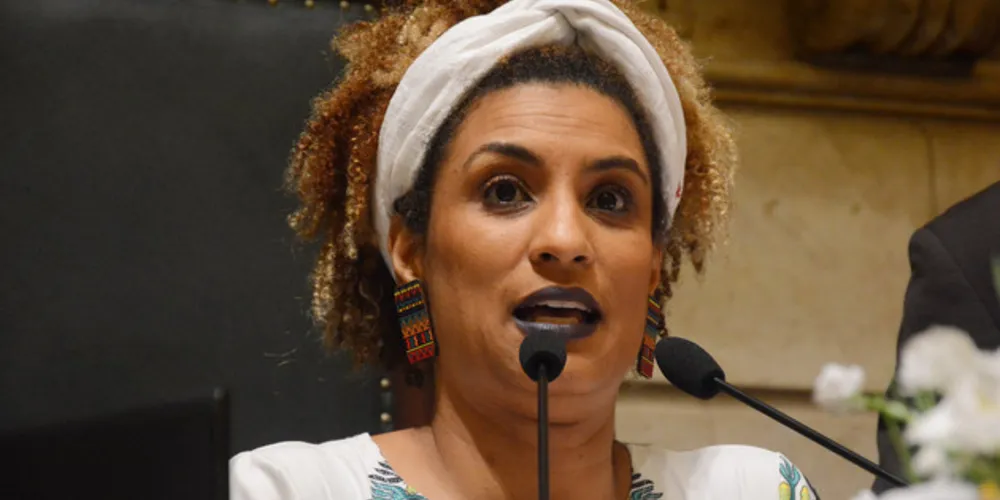 Marielle e seu motorista, Anderson Gomes, foram mortos na noite de 14 de março/Foto: Reprodução Agência Brasil