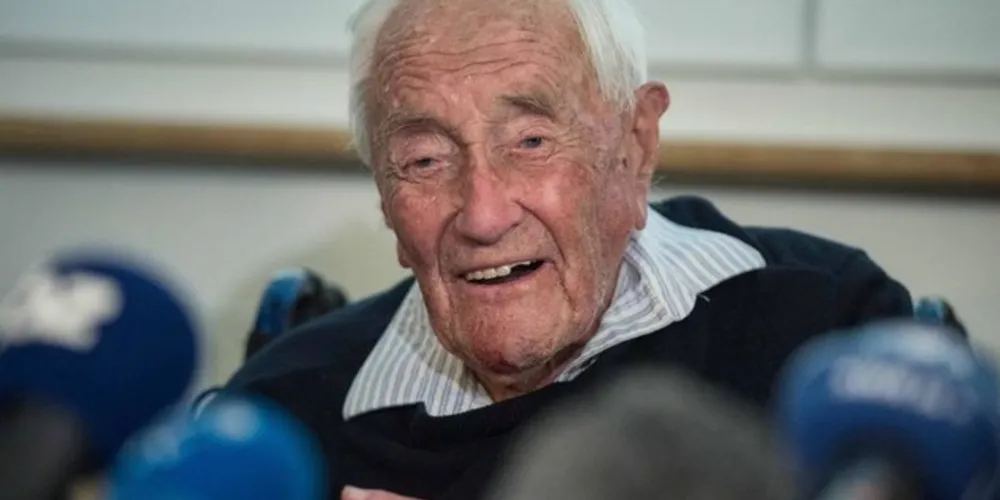 David Goodall, de 104 anos receberá a medicação letal/Foto: Reprodução Sebastien Bozon/AFP