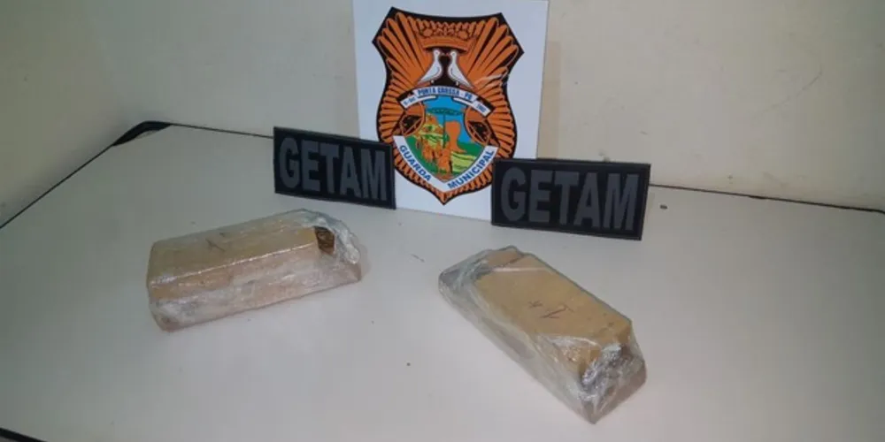 Imagem ilustrativa da imagem Guarda Municipal apreende dois quilos de maconha