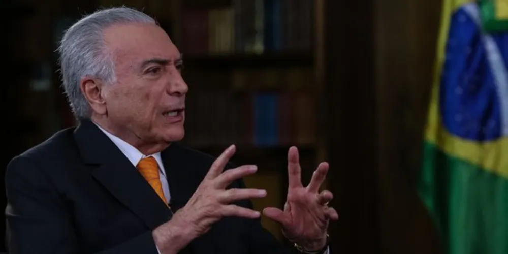 Imagem ilustrativa da imagem Temer completa dois anos de governo e diz que retirou país da recessão