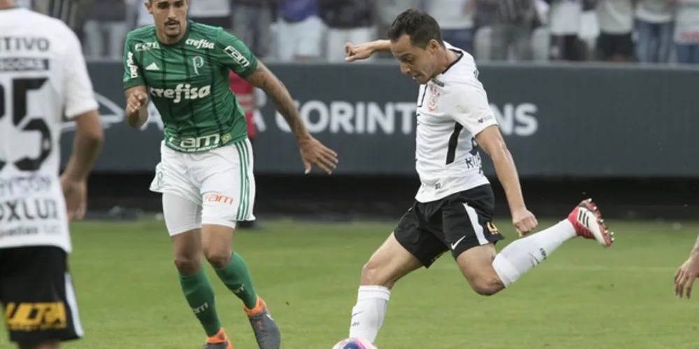 Imagem ilustrativa da imagem Corinthians vence Palmeiras por 1 x 0