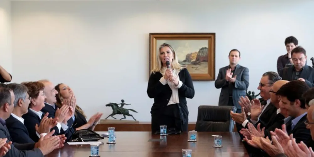 A governadora Cida Borghetti assinou a ordem de serviço para início das obras de duplicação da rodovia da Uva. Curitiba,14/05/2018 Foto:Jaelson Lucas / ANPr