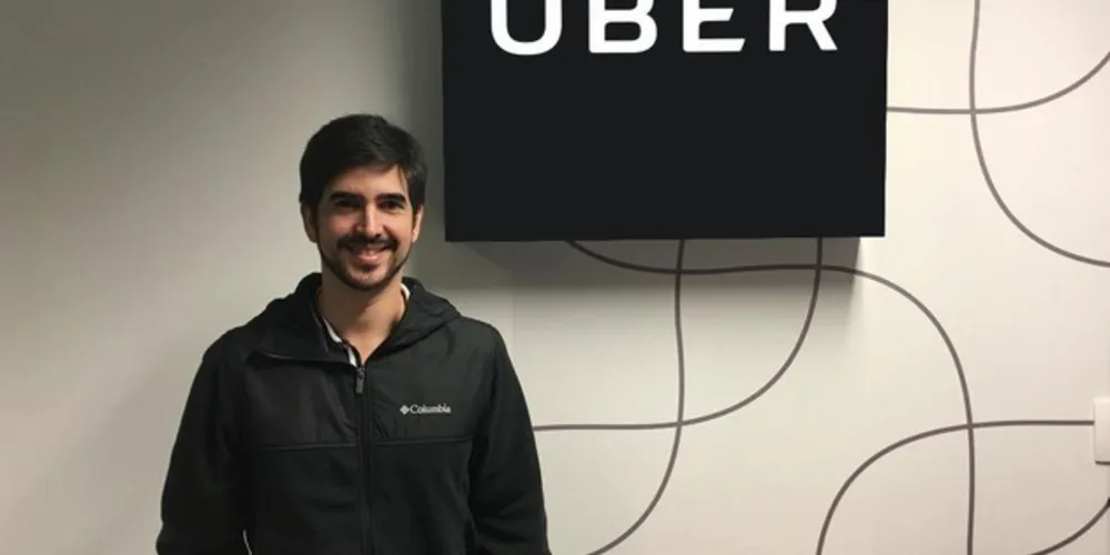 Imagem ilustrativa da imagem Eduardo Kalinoski visita sede do Uber em Curitiba