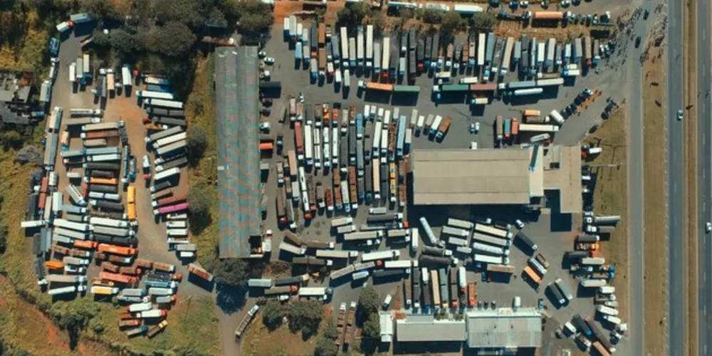 Local é um dos pontos de mobilização dos caminhoneiros. Categoria exige a redução no preço do diesel