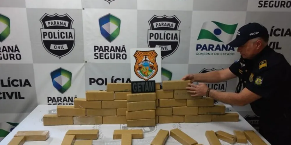 Imagem ilustrativa da imagem GM apreende 24 quilos de maconha em saco de ração