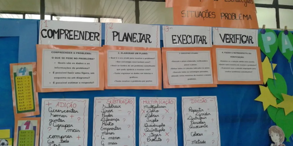 Imagem ilustrativa da imagem ‘Vamos Ler’ a matemática é realizada em PG
