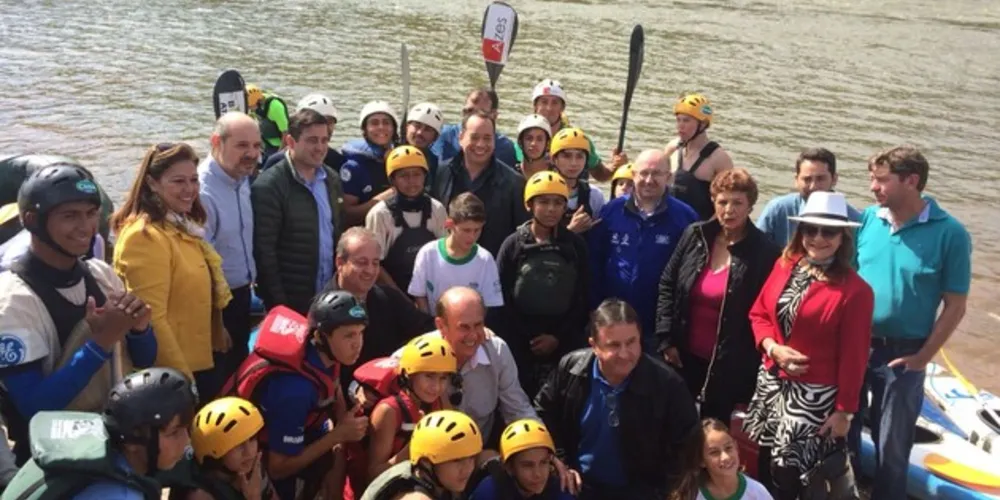 Parque Linear Reinhard Maack, às margens do Rio Tibagi, terá uma pista para competições oficiais de canoagem
