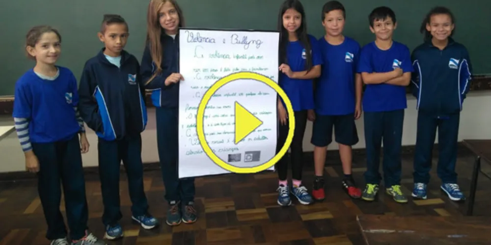 Imagem ilustrativa da imagem Violência infantil e bullying são abordados em turma de PG