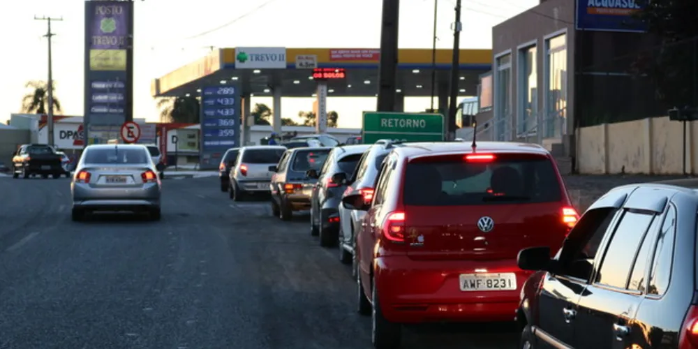Postos da cidade estão desabastecidos desde a semana passada
