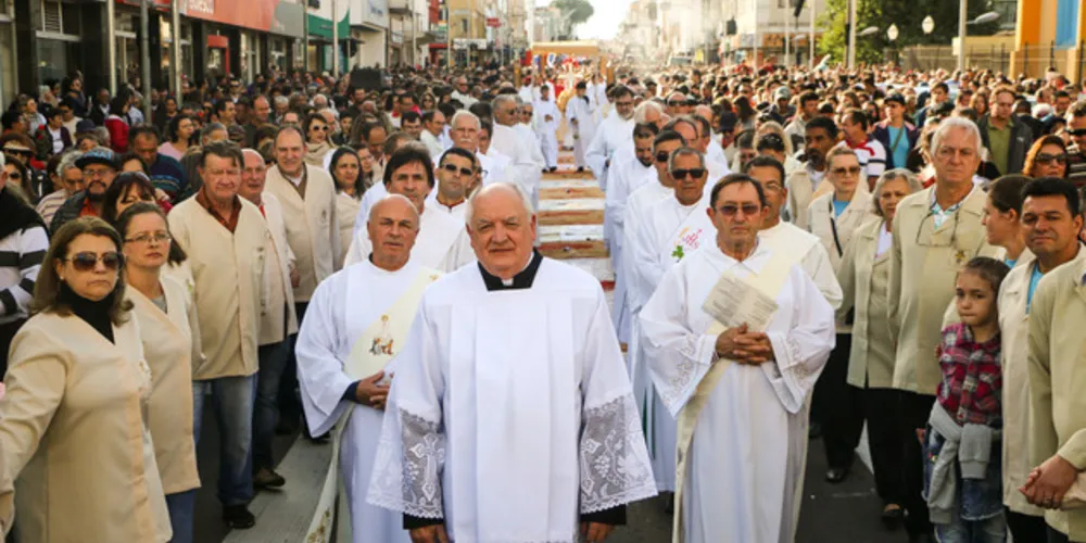 Imagem ilustrativa da imagem Tapetes de Corpus Christi serão enfeitados com fotografias